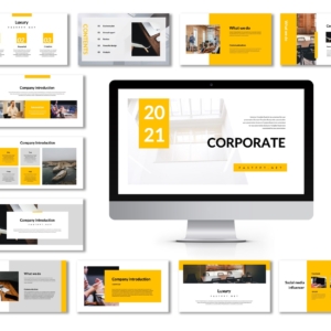 Clean Brand Marketing Presentation Template