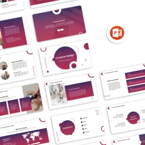 Powerful Business Design Presentation Template