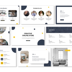 Brand Marketing Creative Presentation Template
