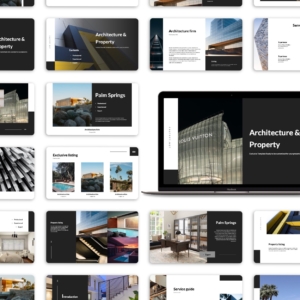 Property Listing Real Estate Contemporary Presentation Template
