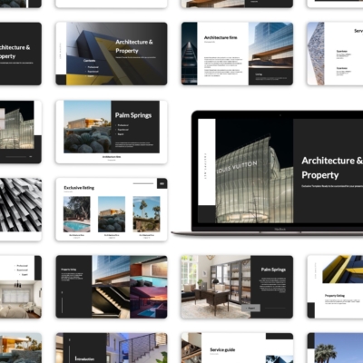 Architecture Interior Concept Proposal PowerPoint Template – Original ...