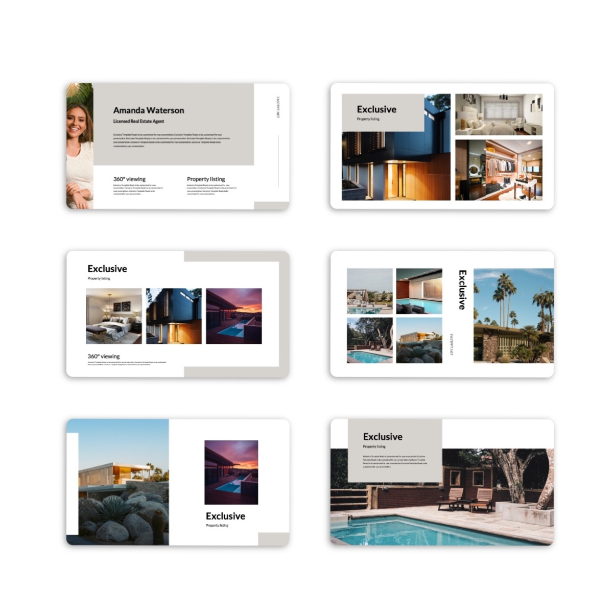 Architecture and Property Minimal Presentation Template
