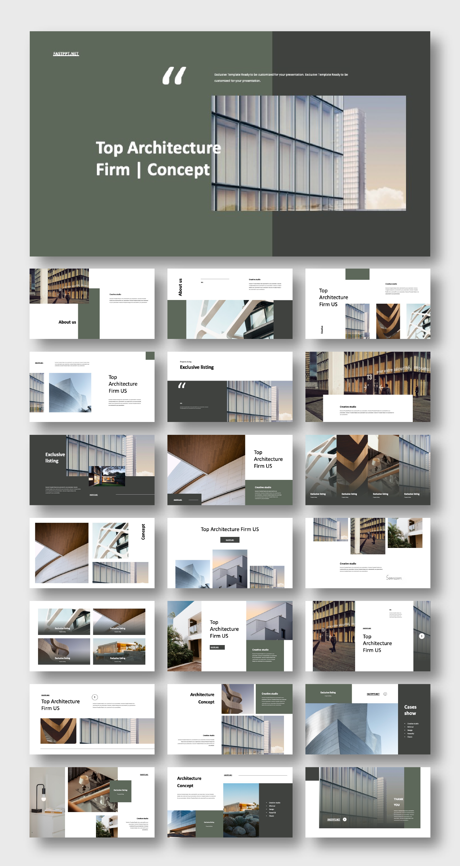 presentation templates for architecture