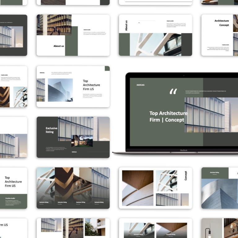 Contemporary Modern Architecture Presentation Template Original and