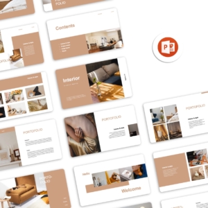 Minimal Interior Decor Photo Layout Template