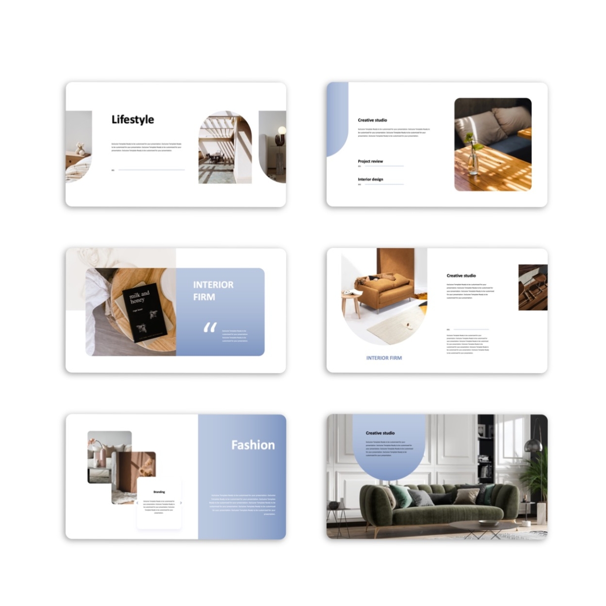 Interior Brands Strategy Concept PowerPoint Template