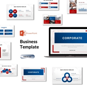 Corporate Project Profile PowerPoint Template