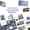 Luxury Real Estate Listing Architecture Template Design