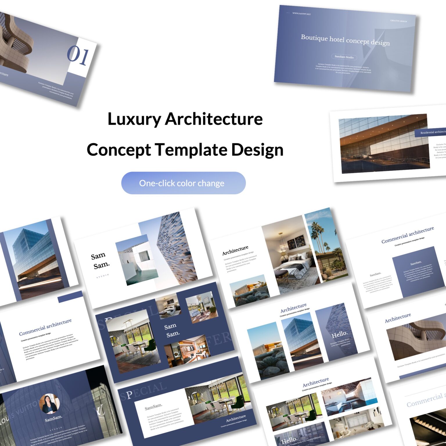 Luxury Architecture Concept Template Design