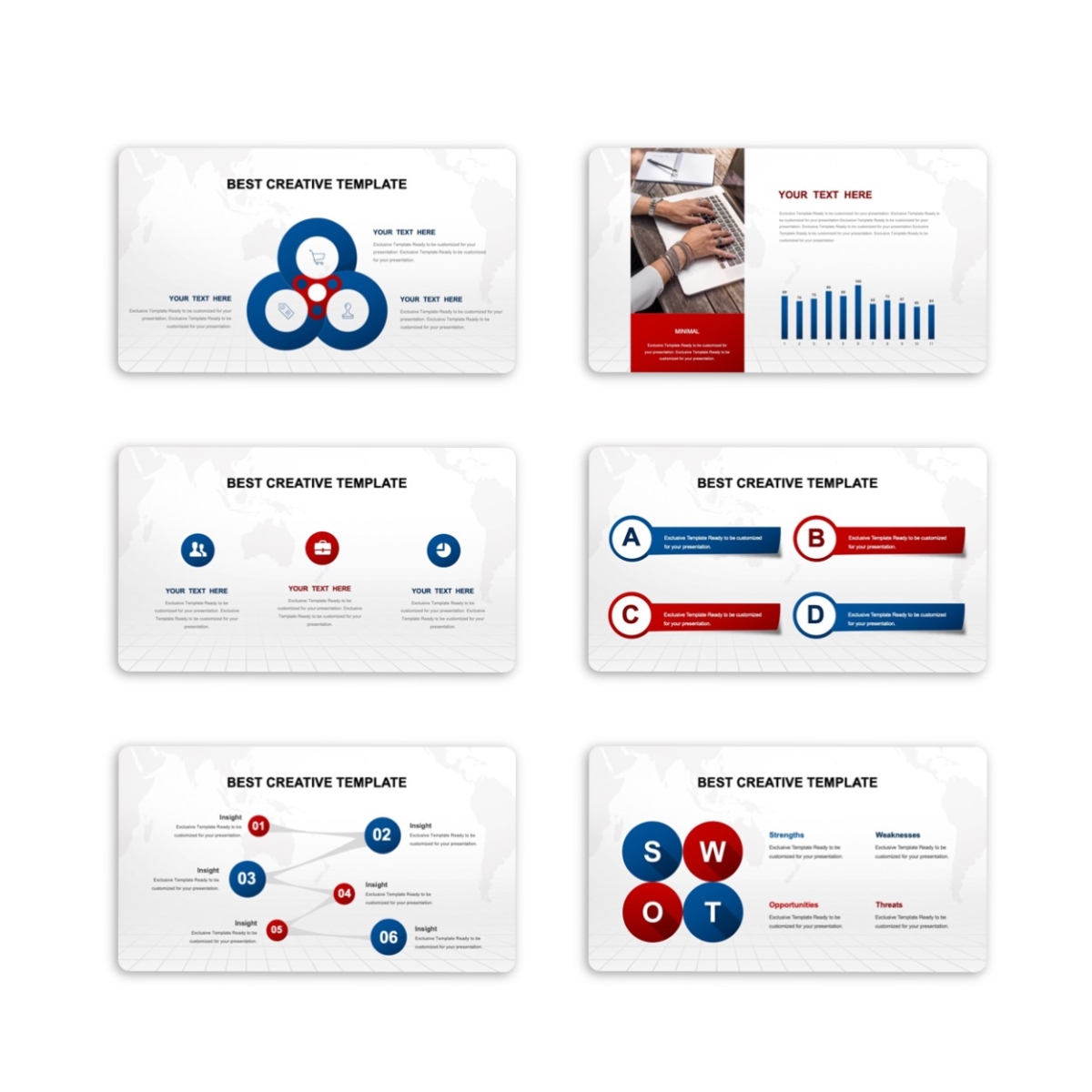 Corporate Project Profile PowerPoint Template