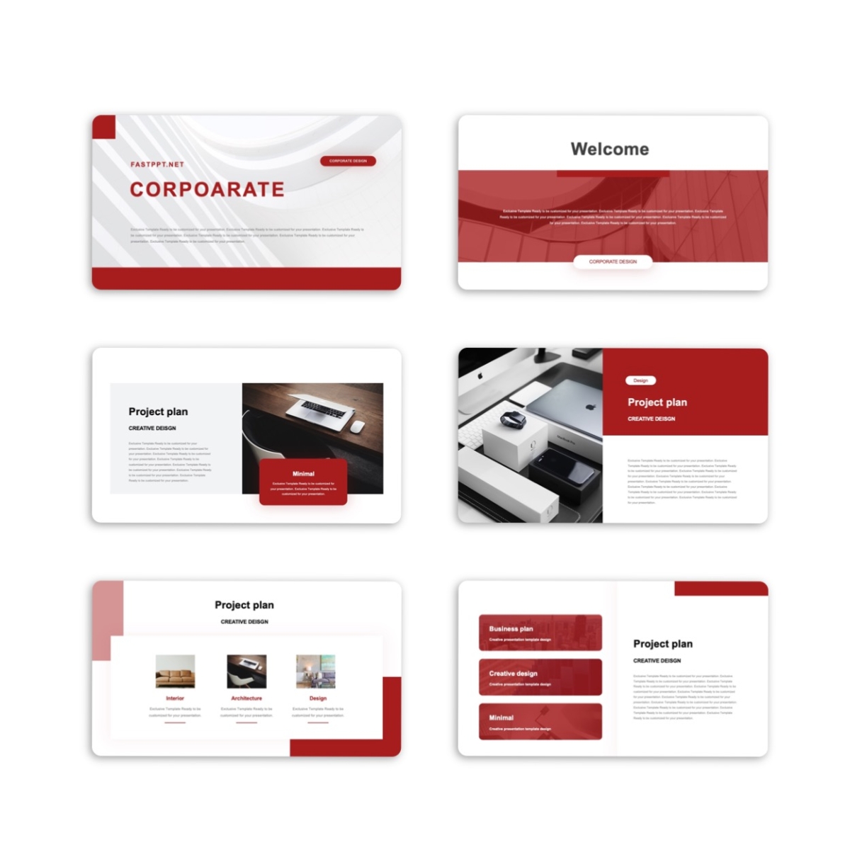 Corporate Branding Infographic PowerPoint Template