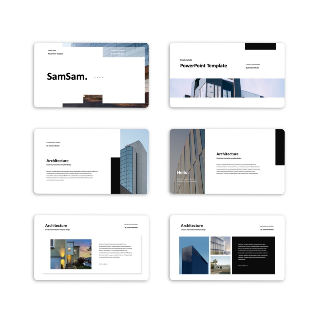 Top Architecture Firm Creative Presentation Template – Original and ...