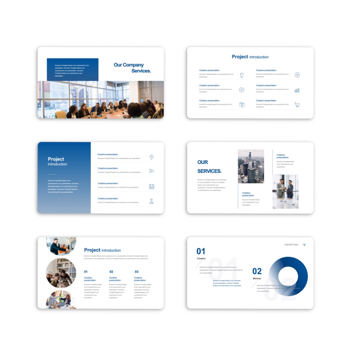 Creative Education Science Project PowerPoint Template