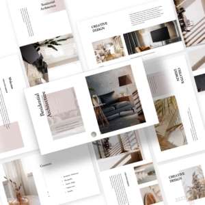 Timeless Minimalist Design Interior PowerPoint Template
