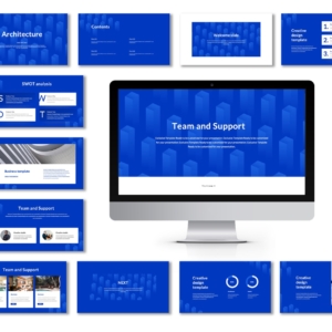 Simple Modern Architecture Power Point Template