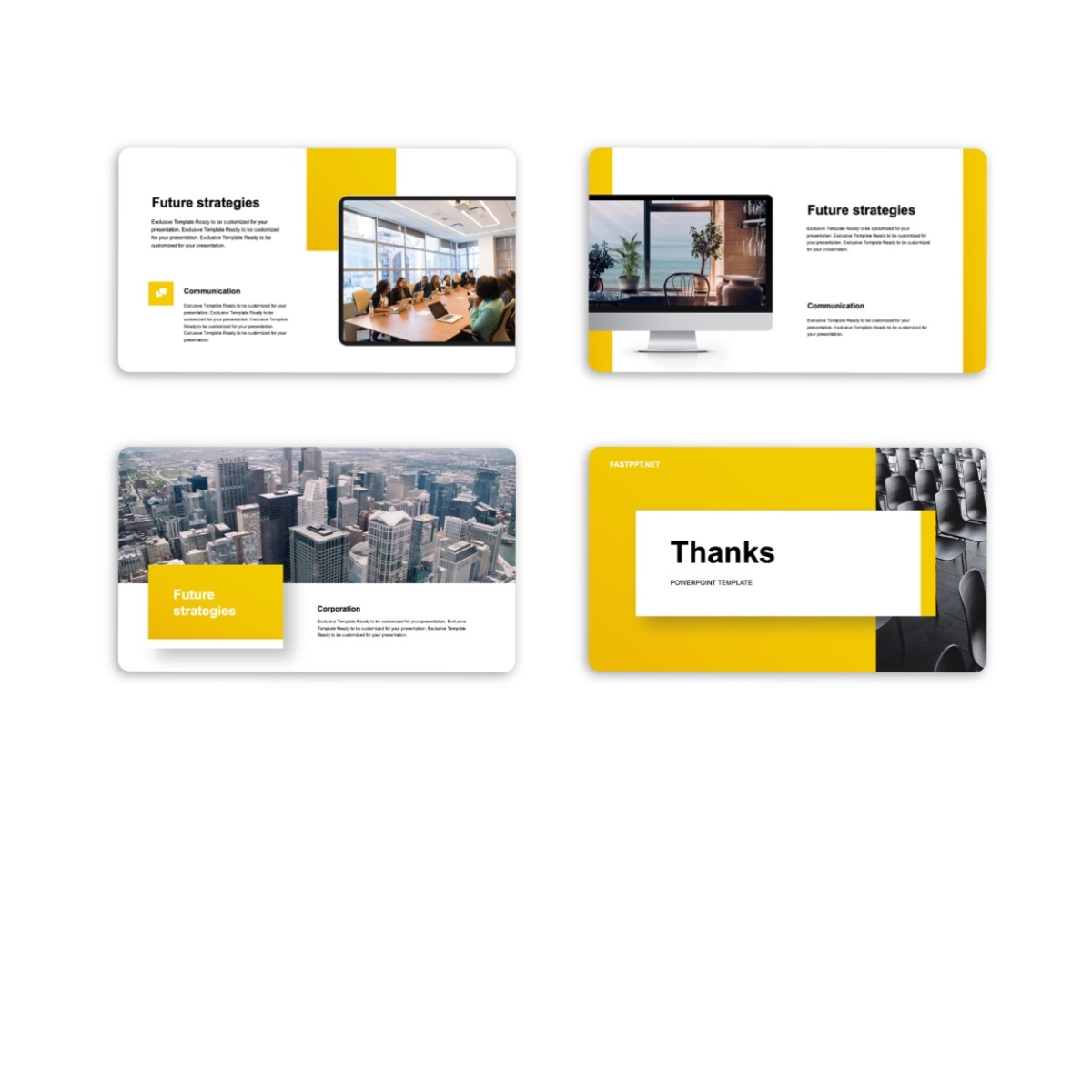 Minimal Corporate Professional PowerPoint Template