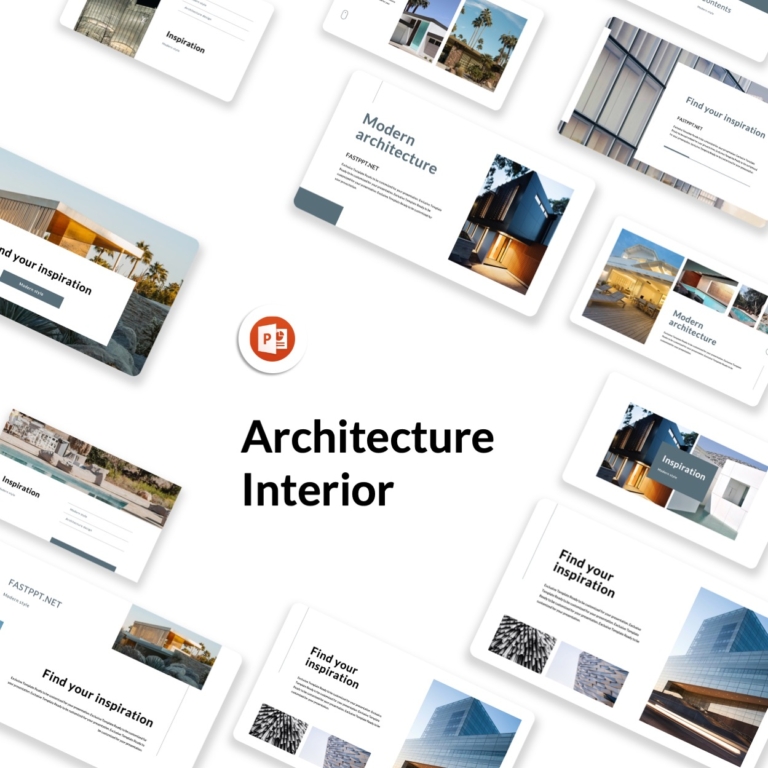 Architecture Interior Concept Proposal PowerPoint Template – Original ...