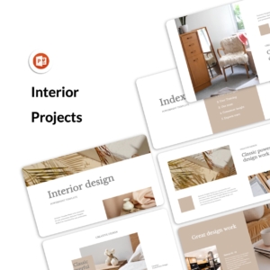 Amazing Interior Projects Presentation Template