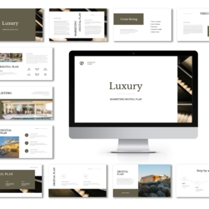 Luxury Property Marketing Plan Presentation Template