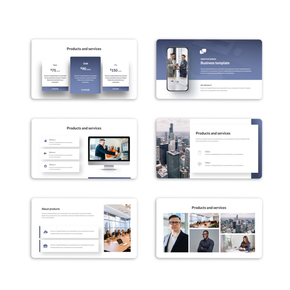Minimalism Creative Project Report Presentation Template