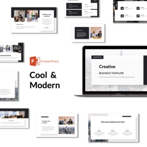 Minimal Cool Modern PowerPoint Presentation Template