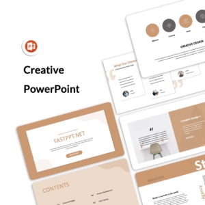 Creative Professional Design Art Presentation Template