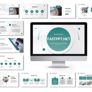Multipurpose Business Report PowerPoint Slides Template