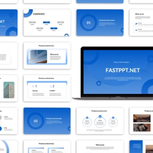 Business Annual Report Modern Creative PowerPoint Template