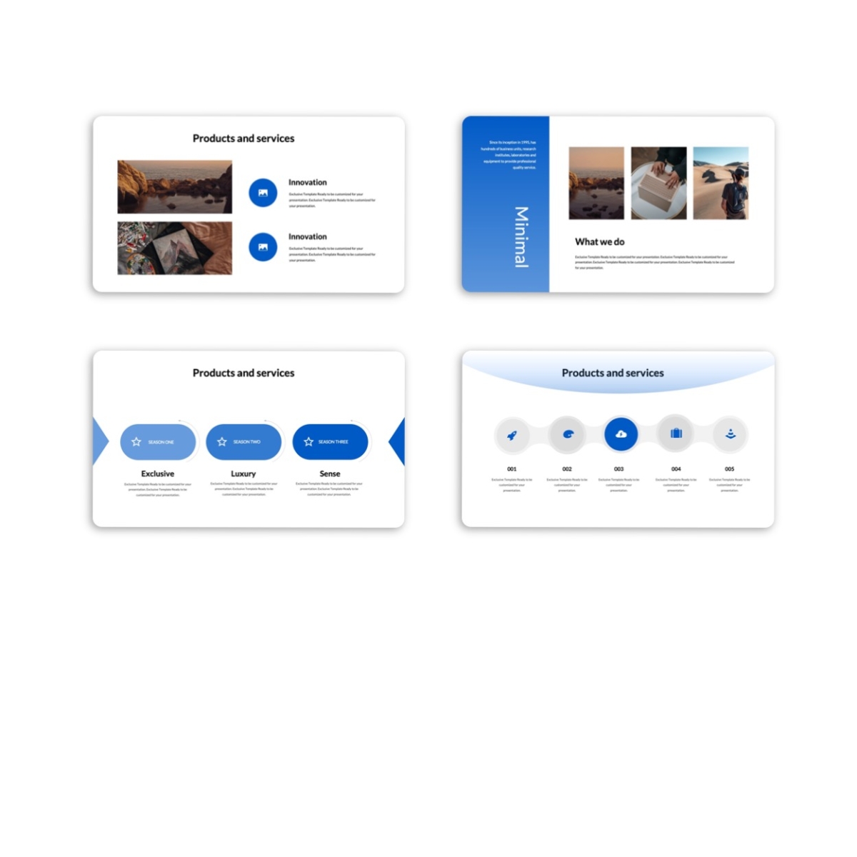 Business Annual Report Modern Creative PowerPoint Template