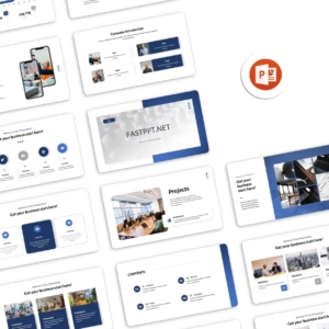 Minimal Style Business Summary PowerPoint Template