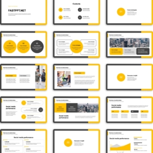 Creative Minimal Project Reporting Presentation Template