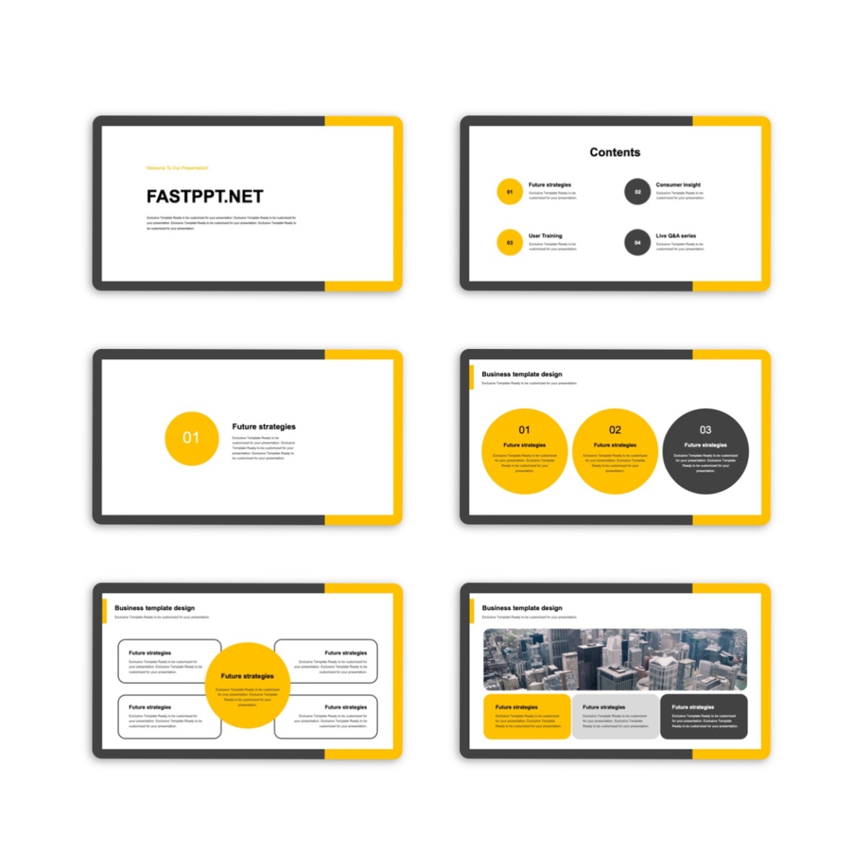 Creative Minimal Project Reporting Presentation Template