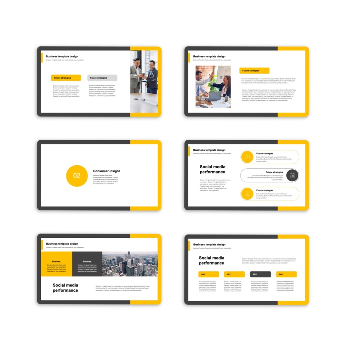 Creative Minimal Project Reporting Presentation Template