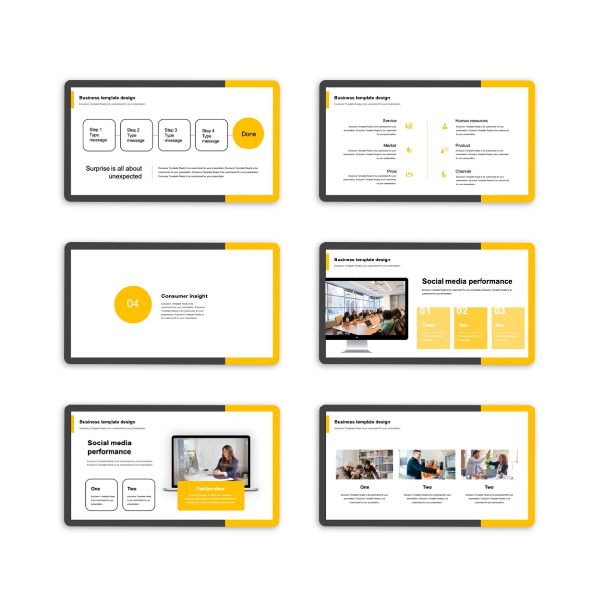 Creative Minimal Project Reporting Presentation Template
