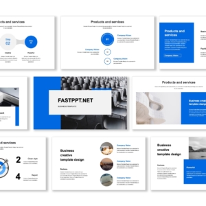 Modern Clean Business Report Presentation Template
