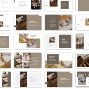 Fashion interior Powerful Presentation Template