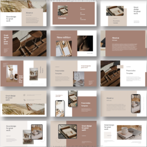 High End Nordic Style Presentation Template