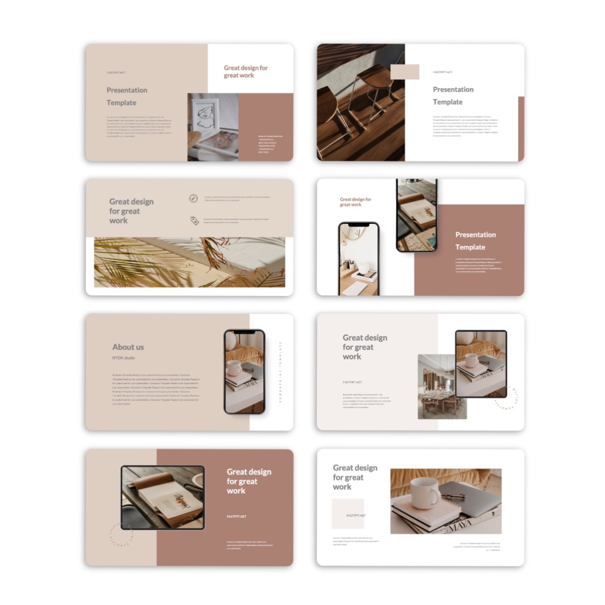 High End Nordic Style Presentation Template
