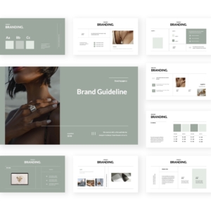 Creative Brand Guideline Presentation Template
