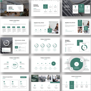 Company Consultant Project Presentation PowerPoint Template