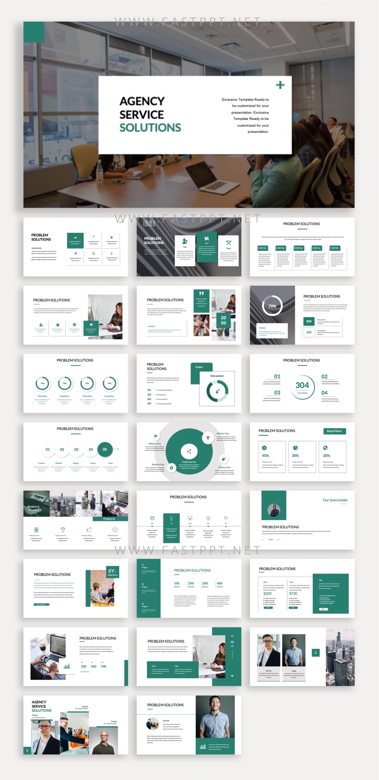 Portfolio presentation template