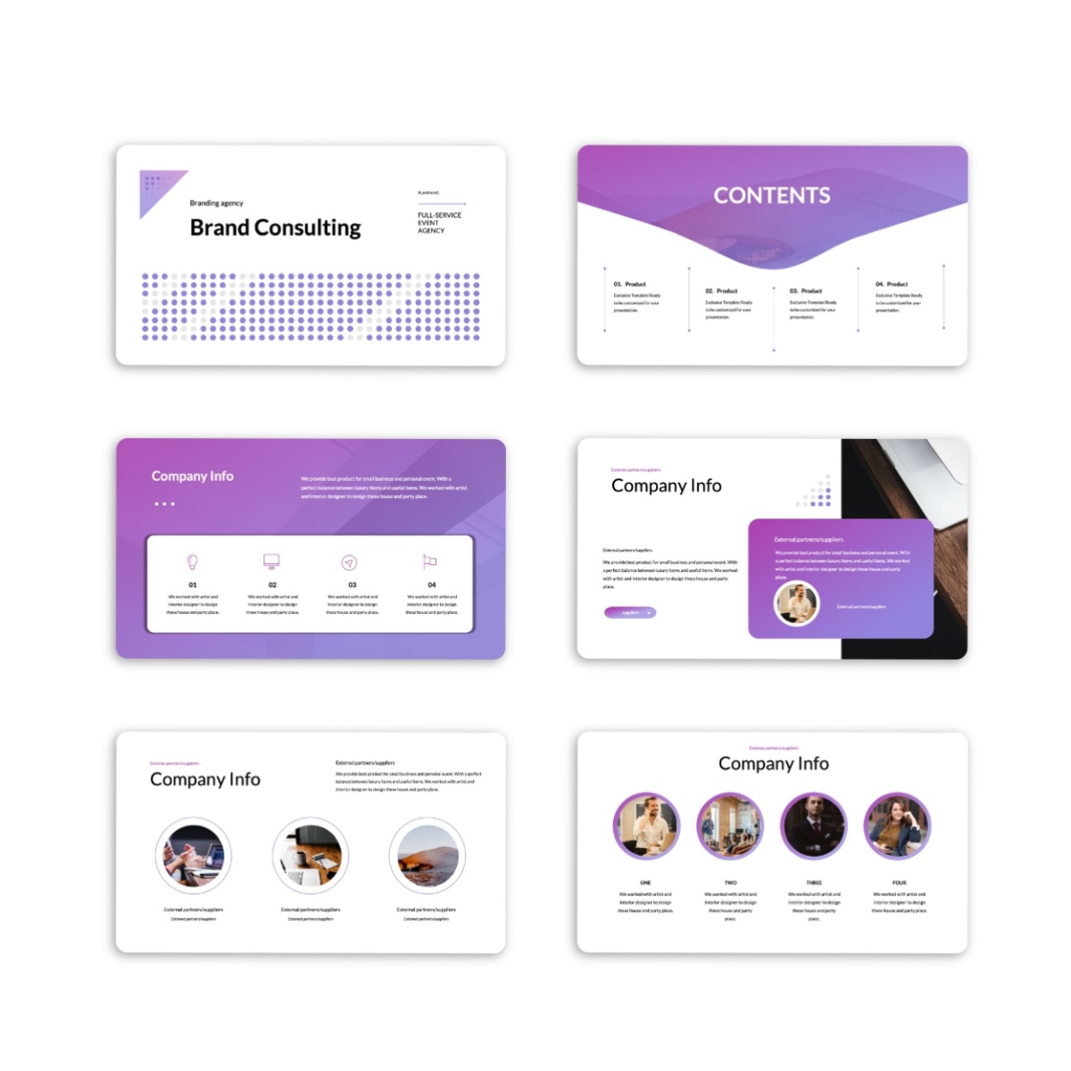 Brand Consulting Creative PowerPoint Template