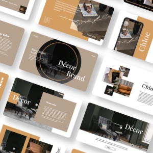 Fashion Interior Pitch Presentation Template