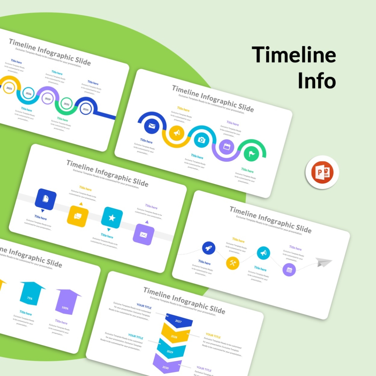 Timeline Infographic Presentation Template