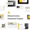 Google Slides-3 in 1 Minimal Creative Professional PowerPoint Template