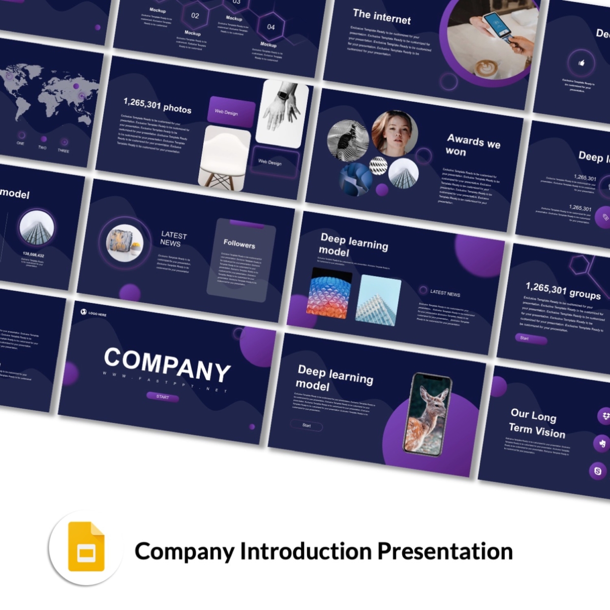 Google Slides-A Company Introduction Multipurpose Presentation Template