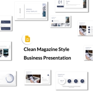Google Slides-Clean Magazine Style Business Presentation Template