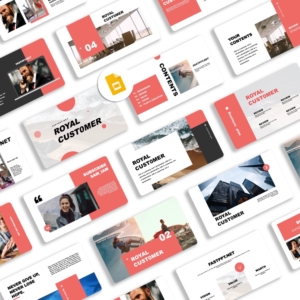 Google Slides-Red Creative Report Presentation Template