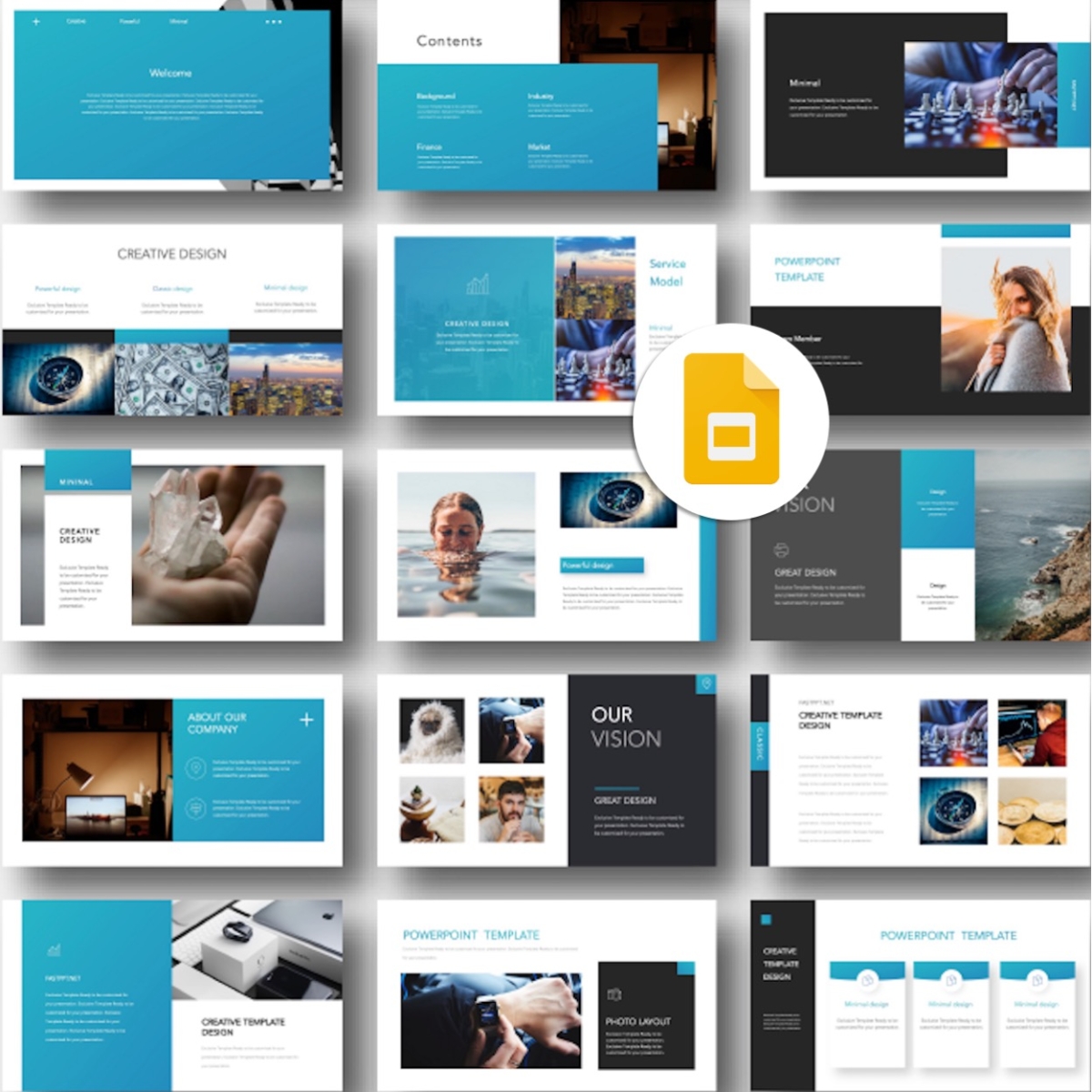 Google Slides-Business and Creative Agency Presentation Template