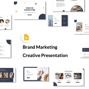 Google Slides-Brand Marketing Creative Presentation Template